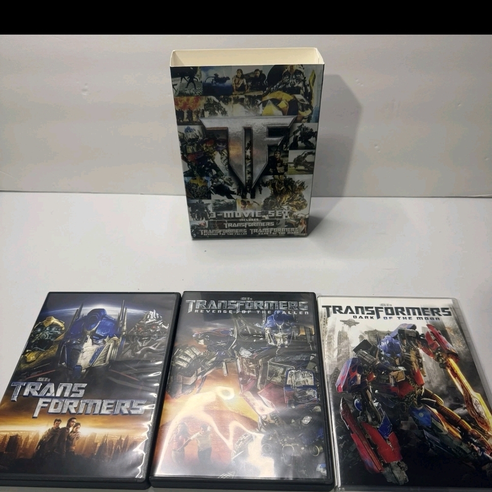 Transformers Movie Set with Three DVDs